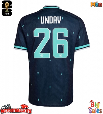 Germany Deniz Undav #26 Replica Away Stadium Shirt World Cup 2026 Short Sleeve